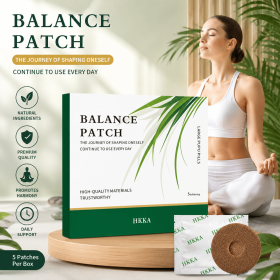 Natural Balance Patches, Body Support Patches with Plant Extracts for Daily Wellness, 5 Patches